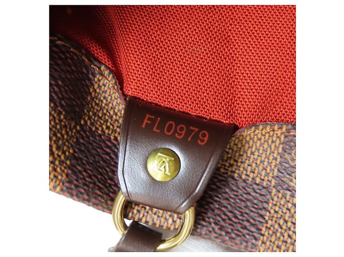 Borsa Tote Louis Vuitton Clifton Marrone Damier ebene - vista 7
