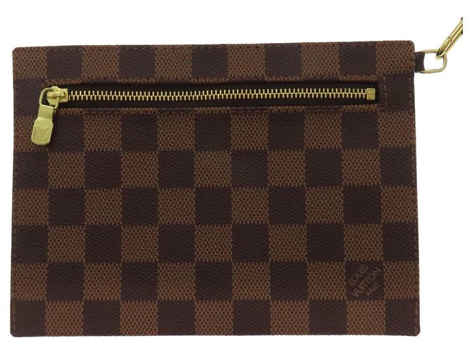 Borsa Tote Louis Vuitton Clifton Marrone Damier ebene - vista 8