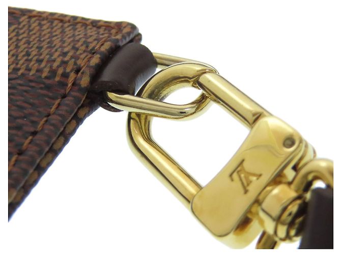 Borsa Tote Louis Vuitton Clifton Marrone Damier ebene - vista 9
