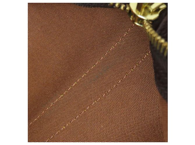 Louis Vuitton Keepall Bandouliere 55 Boston Bag Marrone Monogramma - vista 11