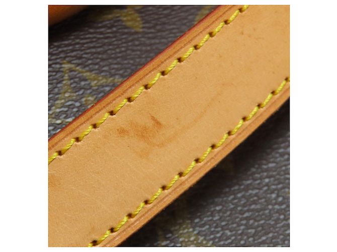 Louis Vuitton Keepall Bandouliere 55 Boston Bag Marrone Monogramma - vista 24