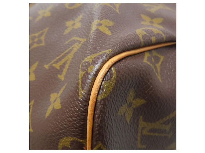Louis Vuitton Keepall Bandouliere 55 Boston Bag Marrone Monogramma - vista 32