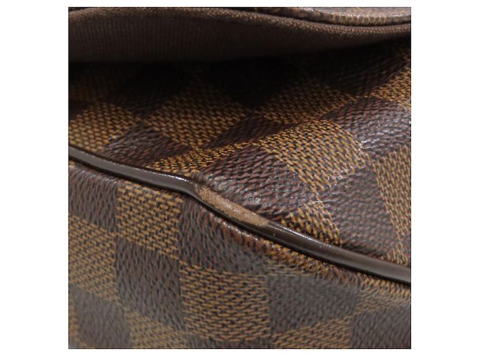 Borsa a Spalla Louis Vuitton District MM Marrone Damier ebene - vista 21