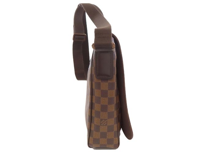 Borsa a Spalla Louis Vuitton District MM Marrone Damier ebene - vista 3