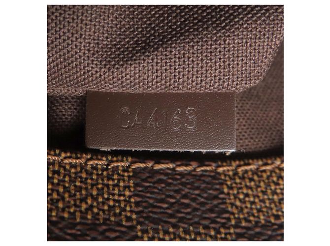 Borsa a Spalla Louis Vuitton District MM Marrone Damier ebene - vista 7