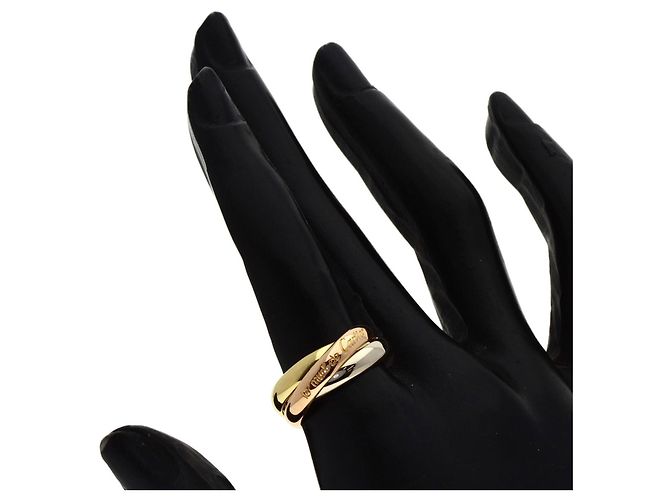 Cartier Trinity Ring aus 18K Gold Golden - Ansicht 5