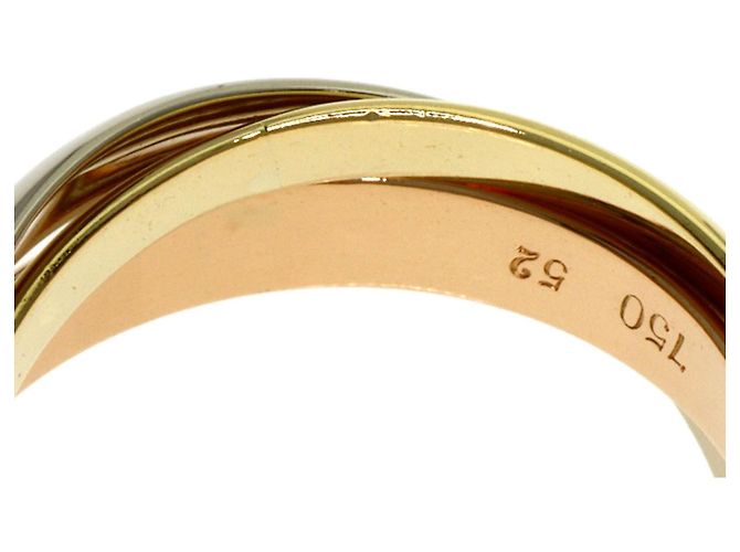 Cartier Trinity Ring aus 18K Gold Golden - Ansicht 6