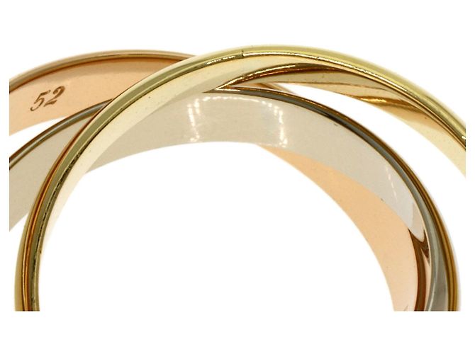 Cartier Trinity Ring aus 18K Gold Golden - Ansicht 7