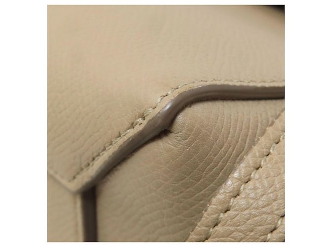 Céline Celine Micro Belt Bag 2-Way Handtasche Beige - Ansicht 22