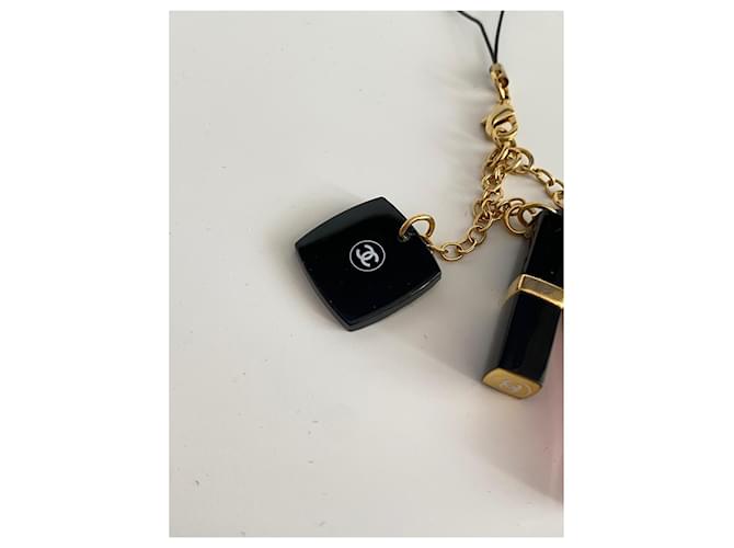 Set Charms Chanel Nero e Oro D'oro - vista 2