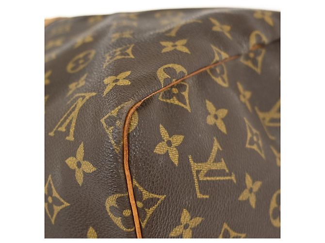 Louis Vuitton Keepall Monogram Canvas 55 Brown - view 7