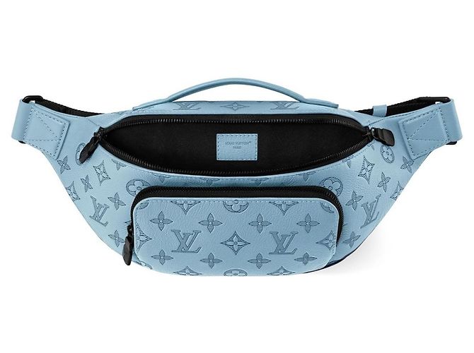 Louis Vuitton Monogram Rush Marsupio Blu chiaro - vista 2