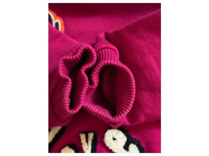 Dolce & Gabbana Kids 'Life is Amore' bestickter Sweatshirt Pink - Ansicht 11