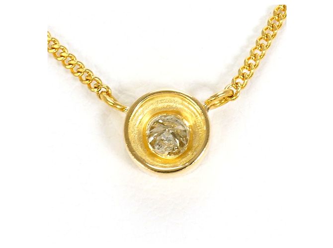 Autre Marque Collana in oro giallo 18K con diamante D'oro - vista 3