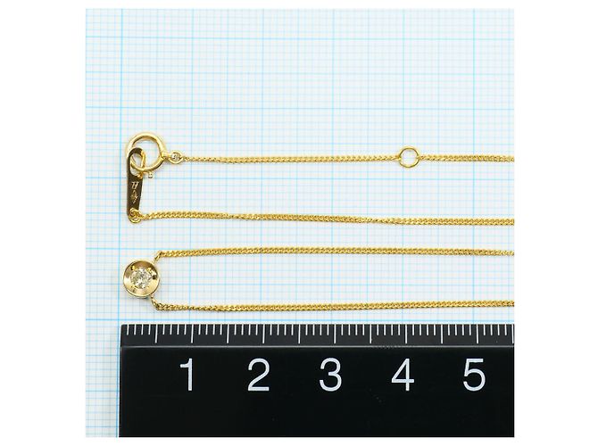 Autre Marque Collana in oro giallo 18K con diamante D'oro - vista 4