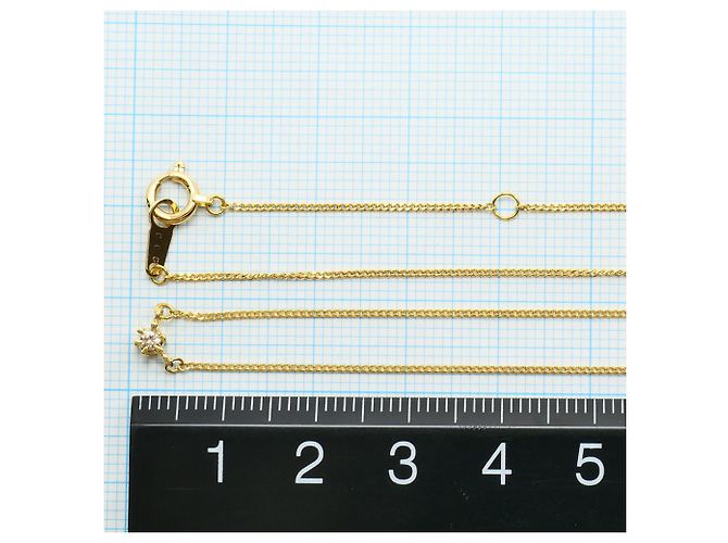 Autre Marque Collana in oro giallo 18K con diamante D'oro - vista 4