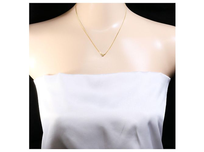 Autre Marque Collana in oro giallo 18K con diamante D'oro - vista 5