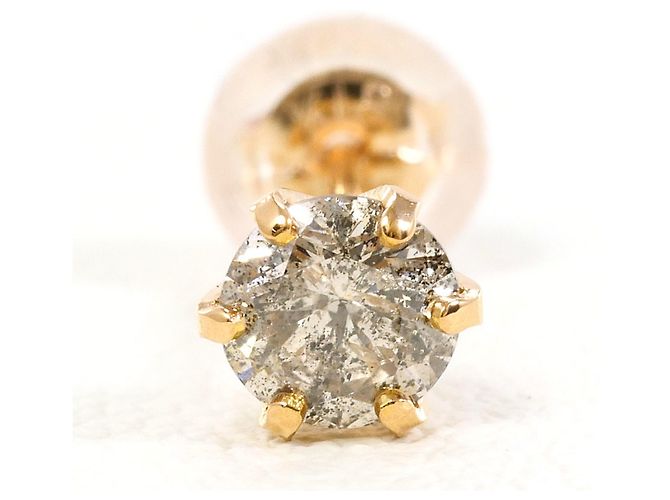 Autre Marque Orecchini a lobo in oro rosa 18K e diamanti D'oro - vista 2