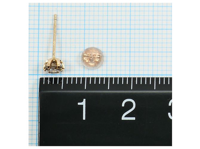 Autre Marque Orecchini a lobo in oro rosa 18K e diamanti D'oro - vista 3