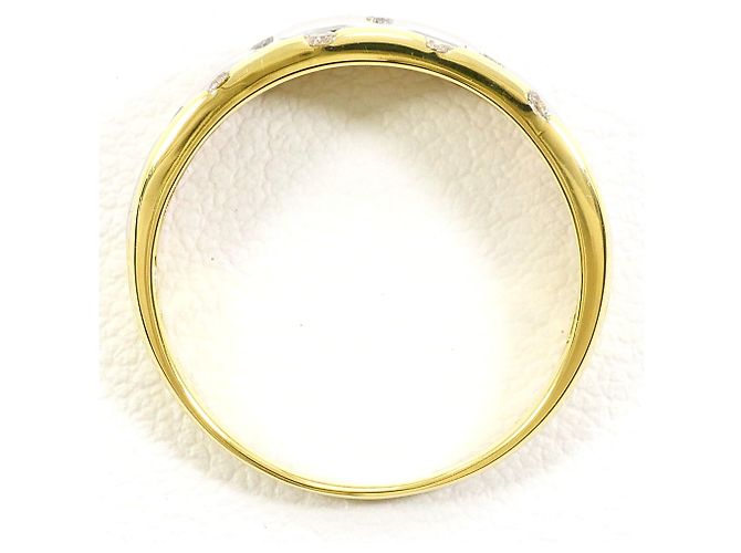 Autre Marque Elegante fede in oro e platino D'oro - vista 2
