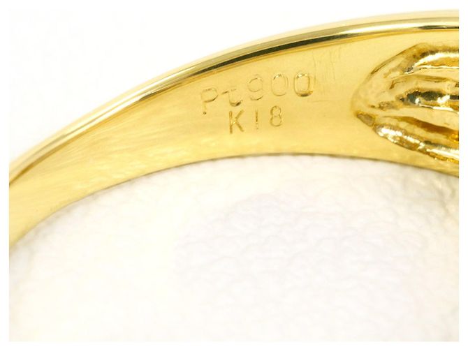 Autre Marque Elegante fede in oro e platino D'oro - vista 5