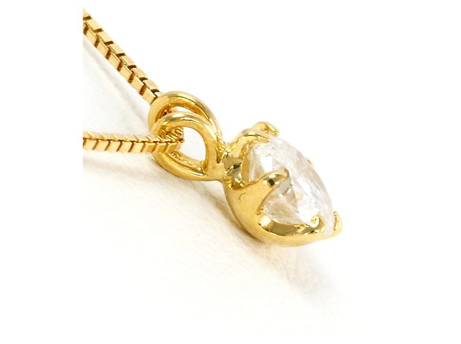 Autre Marque Collana in oro giallo 18K con diamante D'oro - vista 2