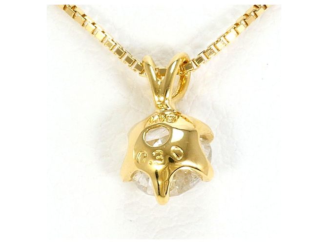 Autre Marque Collana in oro giallo 18K con diamante D'oro - vista 3