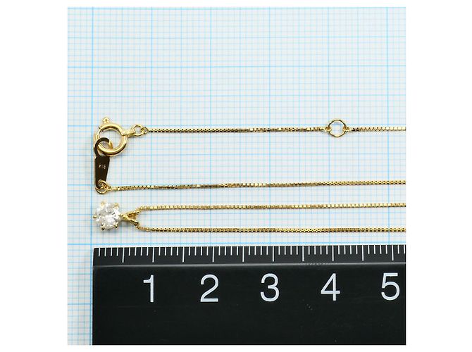 Autre Marque Collana in oro giallo 18K con diamante D'oro - vista 4