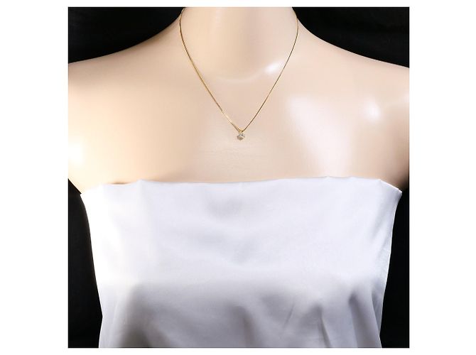Autre Marque Collana in oro giallo 18K con diamante D'oro - vista 5