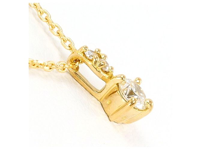 Autre Marque Collana in oro giallo 18K con diamante D'oro - vista 2