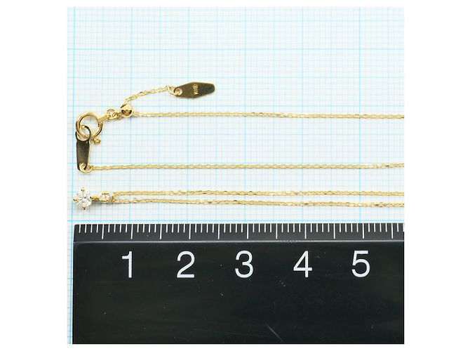 Autre Marque Collana in oro giallo 18K con diamante D'oro - vista 4