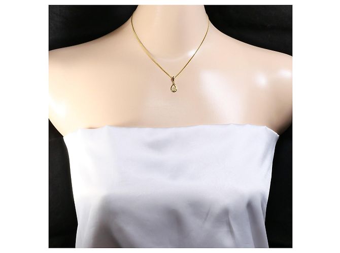 Autre Marque Collana in oro giallo 18K con diamante D'oro - vista 5