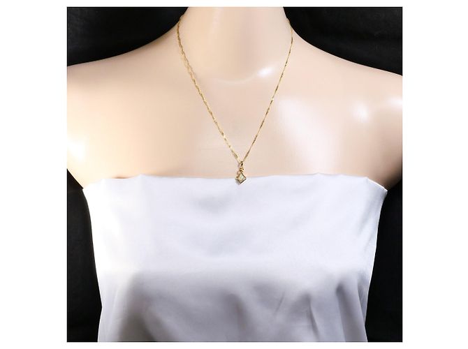 Autre Marque Collana in oro giallo 18K con opale D'oro - vista 7