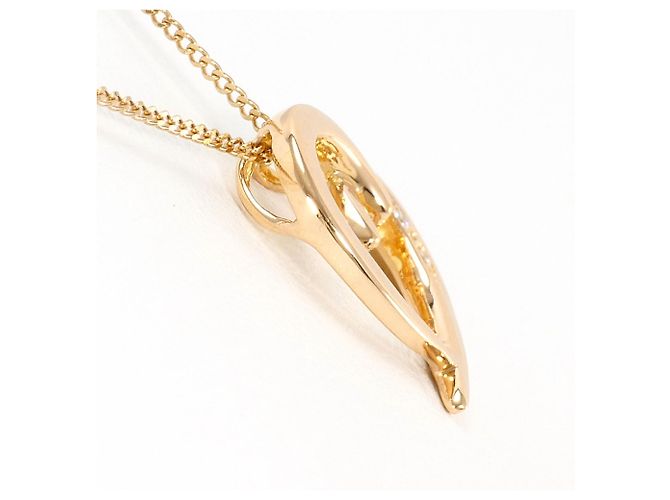 Autre Marque Collana in oro rosa 18K con diamante D'oro - vista 2