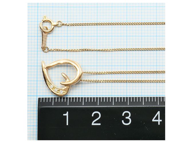Autre Marque Collana in oro rosa 18K con diamante D'oro - vista 4