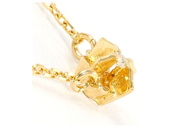 Autre Marque Collana in oro giallo 18K con diamante D'oro - vista 2