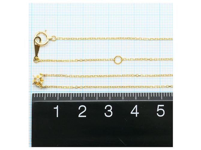 Autre Marque Collana in oro giallo 18K con diamante D'oro - vista 4