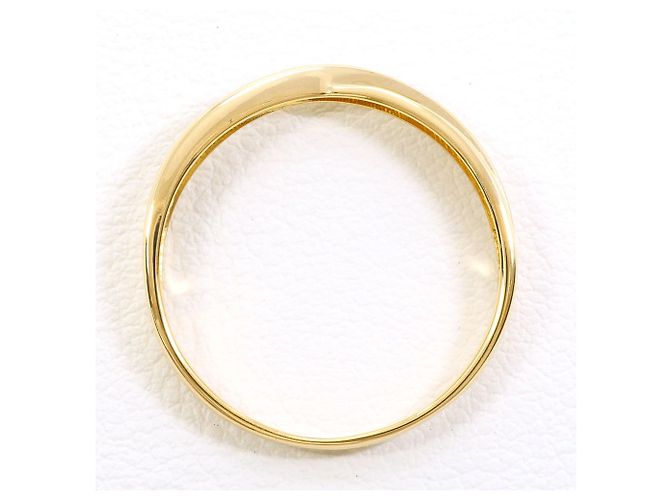 Autre Marque 18K Gelbgold-Ring mit Diamant Golden - Ansicht 2