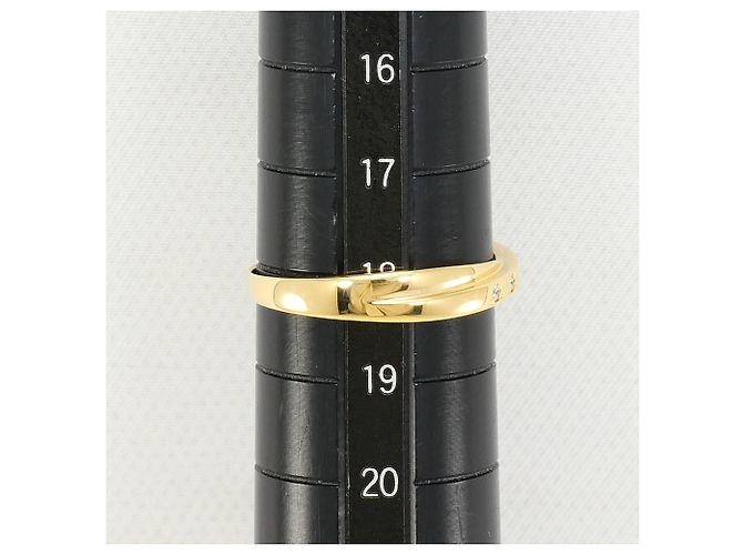 Autre Marque 18K Gelbgold-Ring mit Diamant Golden - Ansicht 6