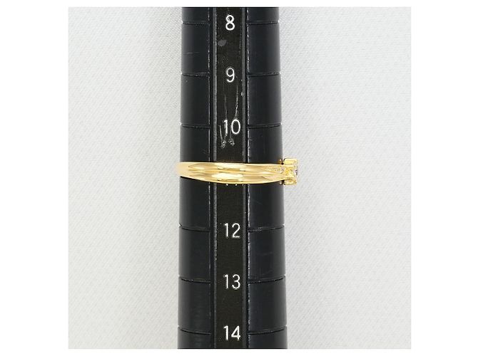 Autre Marque 18K Gelbgold-Ring mit Diamant Golden - Ansicht 6