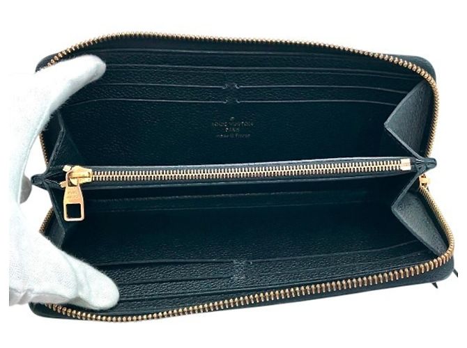 Louis Vuitton Empreinte Portefeuille Clemence Long Wallet Negro - vista 3