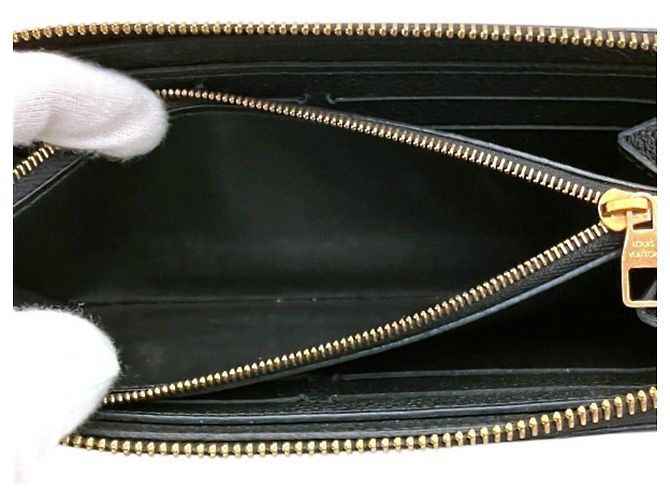 Louis Vuitton Empreinte Portefeuille Clemence Long Wallet Negro - vista 5