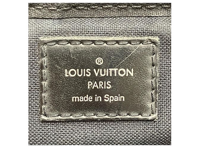 Borsa a tracolla Ambrelle Louis Vuitton Marrone Nero - vista 4