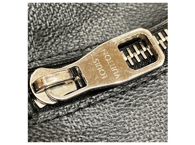 Borsa a tracolla Ambrelle Louis Vuitton Marrone Nero - vista 9