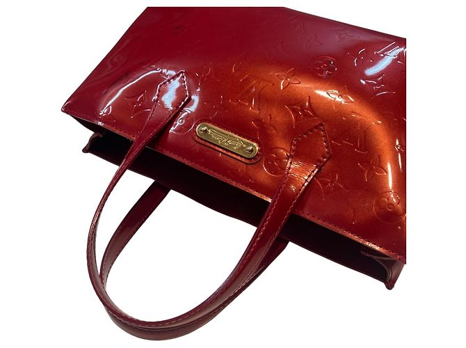 Borsa Louis Vuitton Wilshire PM Rosso - vista 10