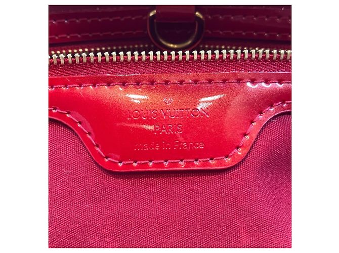 Borsa Louis Vuitton Wilshire PM Rosso - vista 4