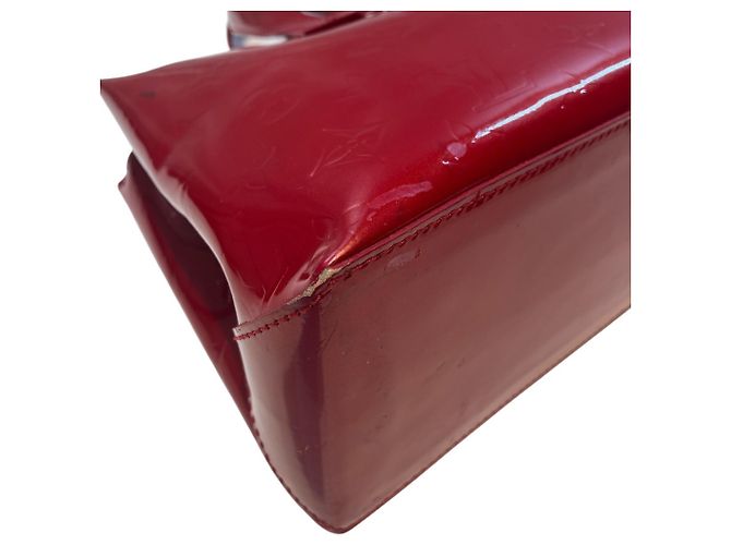 Borsa Louis Vuitton Wilshire PM Rosso - vista 5