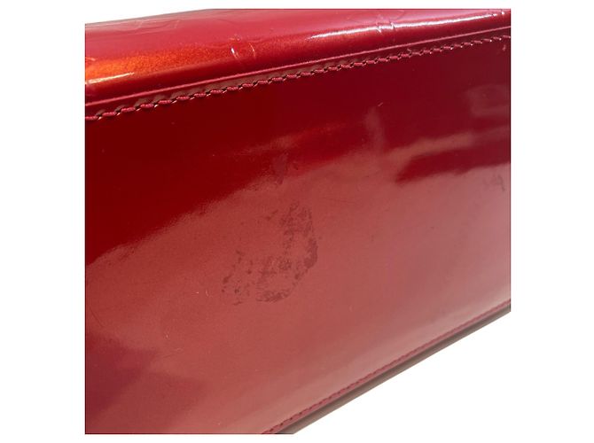 Borsa Louis Vuitton Wilshire PM Rosso - vista 6