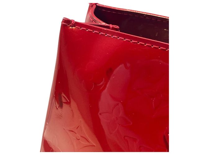 Borsa Louis Vuitton Wilshire PM Rosso - vista 7