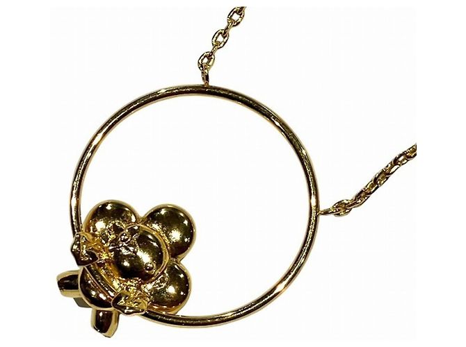 Collana Vivienne Swinging Louis Vuitton D'oro - vista 4